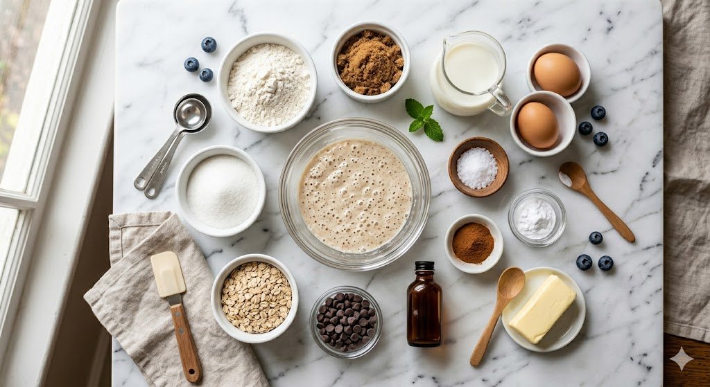 sourdough discard pancakes recipe 